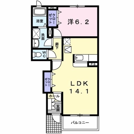 ポラリスの物件間取画像